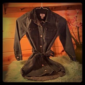 Girls denim dress